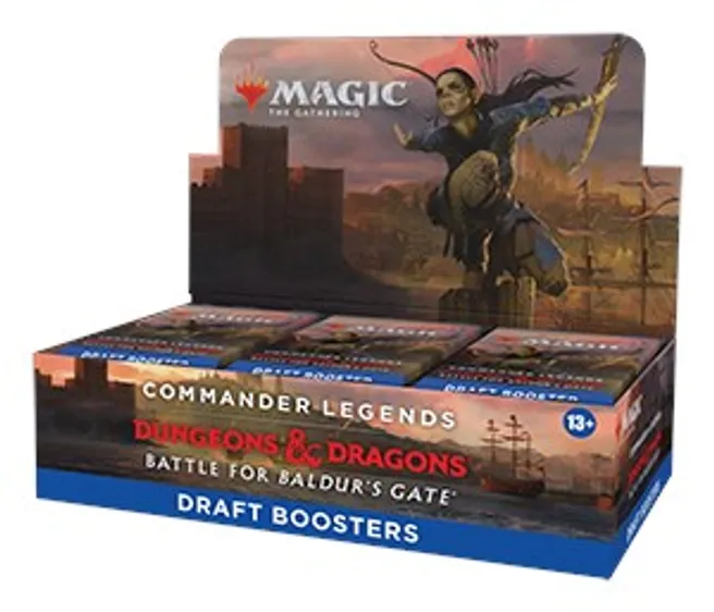 Commander Legends Baldur's Gate Draft Bstr Box