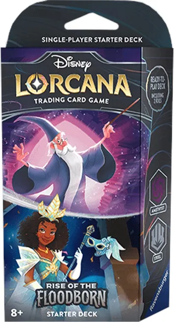 Lorcana Amethyst & Steel Starter Deck - Click Image to Close