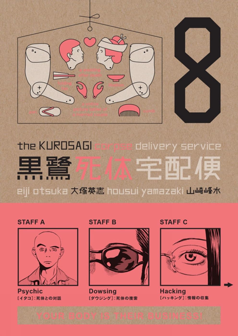 The Kurosagi Corpse Delivery Service, Vol. 8
